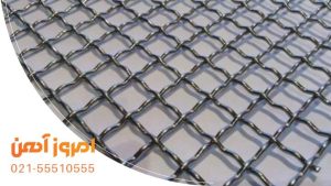 یک برگ توری پرسی موجدار
