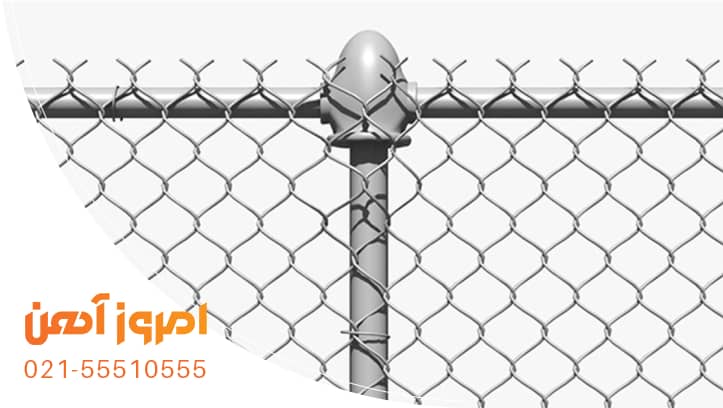 پایه فنس گالوانیزه