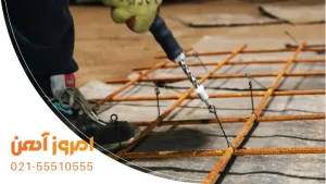 گره زنی مفتول آرماتوربندی