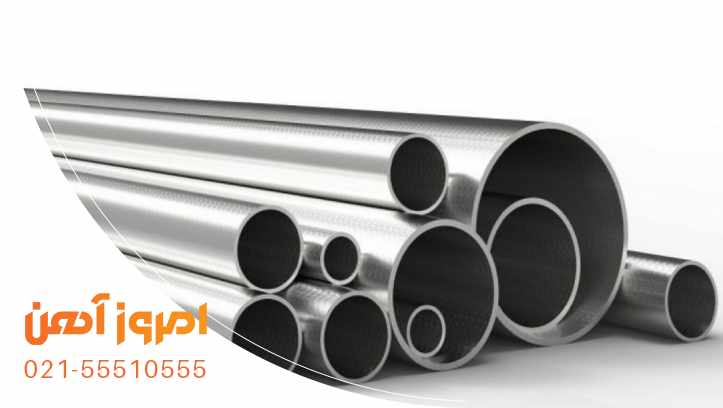 انواع سایز های لوله گالوانیزه