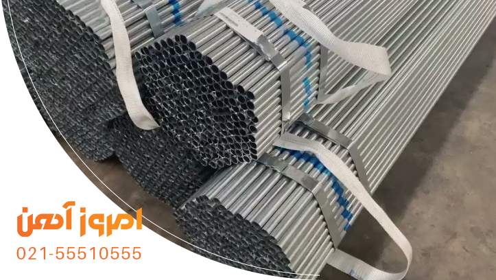 شاخههای لوله گالوانیزه یک اینچ