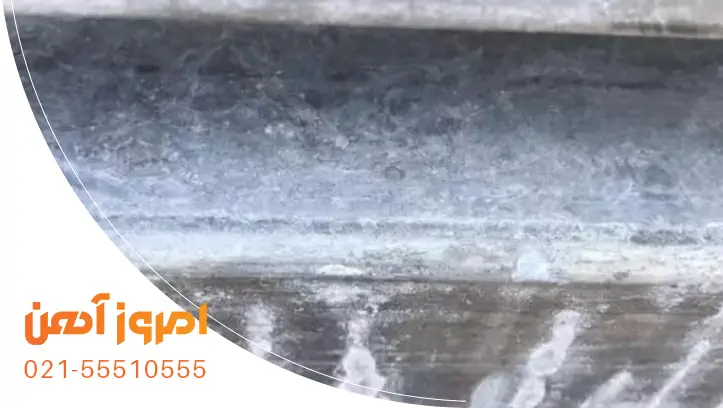 رفعش وره ورق گالوانیزه