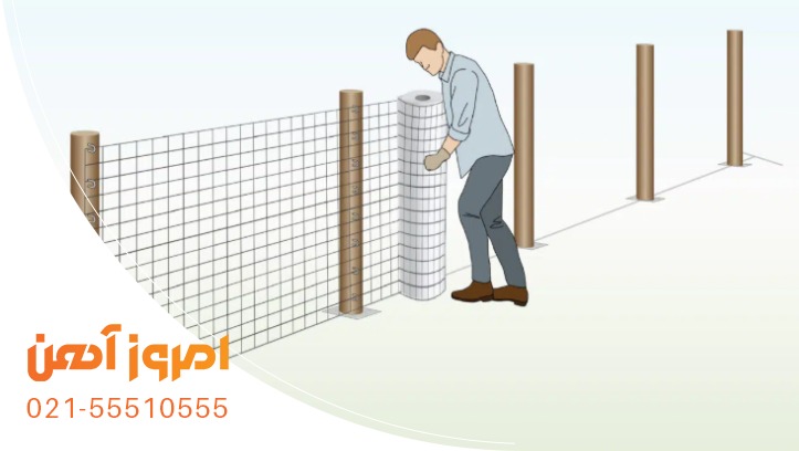 نحوه نصب توری پرسی